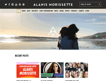 Tablet Screenshot of alanis.com